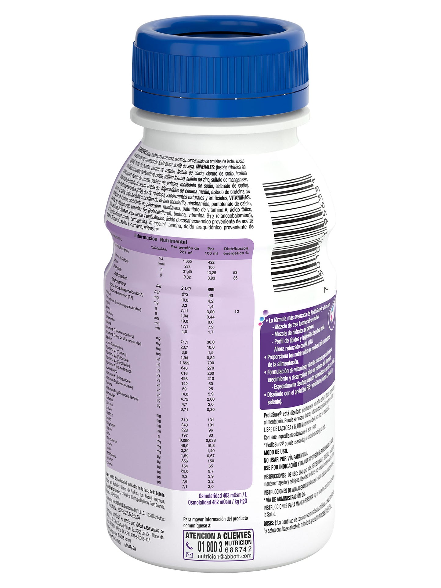 Pediasure 237 ml. Fresa