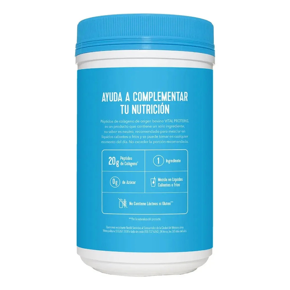 Vital Proteins 284 gr. Peptidos de Colageno Bovino sin Sabor