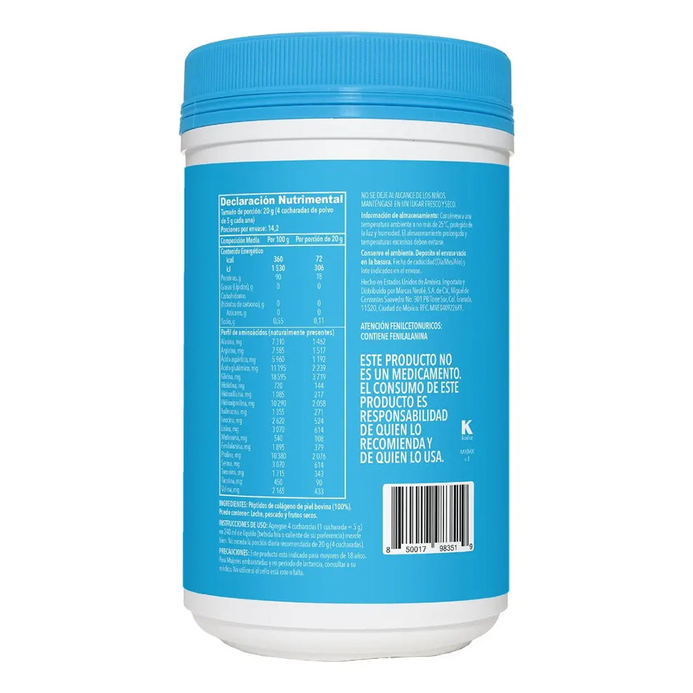 Vital Proteins 284 gr. Peptidos de Colageno Bovino sin Sabor