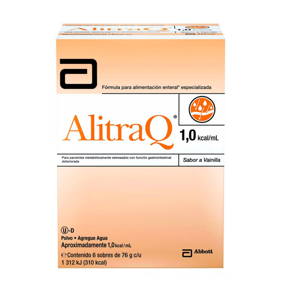 Alitraq con 6 sobres de 76 gr.